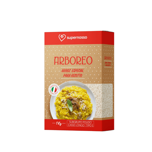 Arroz Arborio Italiano Supernosso 1Kg