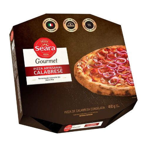 Pizza calabrese Seara Gourmet 450g