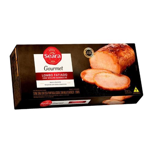 Lombo fatiado Barbecue Seara Gourmet 1kg