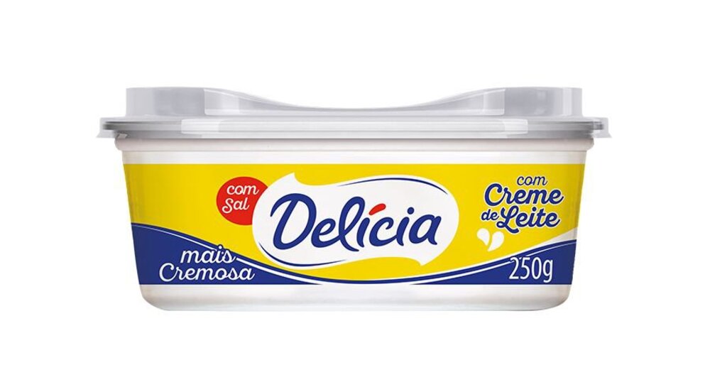 Margarina Delícia Com Creme de Leite e Sal 250g