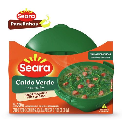 Caldo Verde com Calabresa Na Panelinha Seara 300g