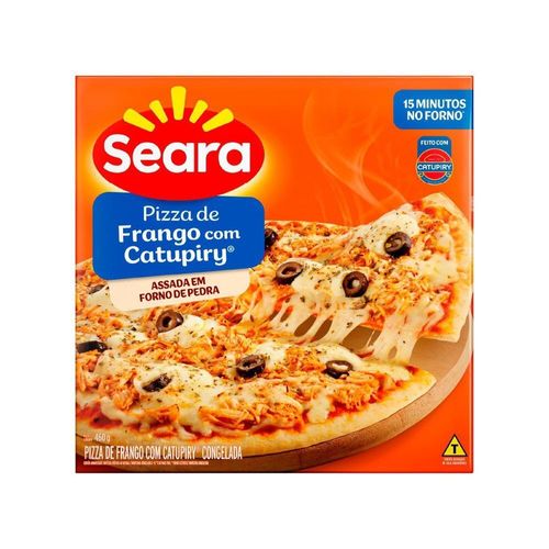 Pizza de frango com Catupiry® Seara 460g