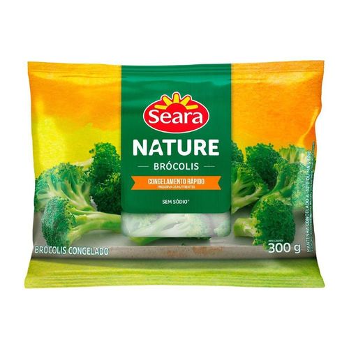 Brócolis florete congelado Seara Nature 300g