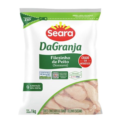 Filezinho de Peito Sassami DaGranja IQF 1kg