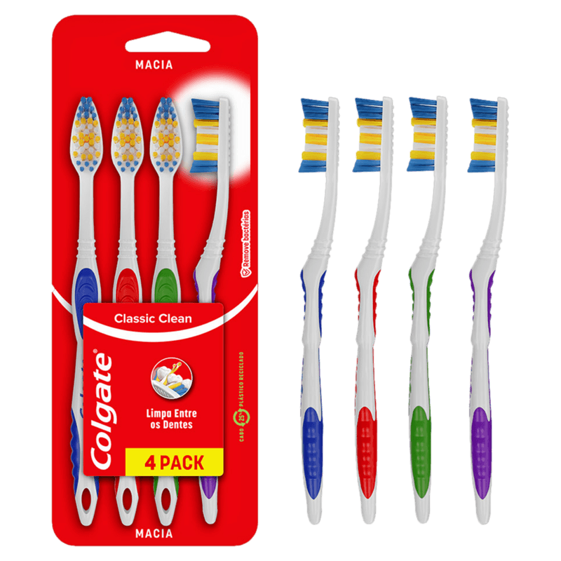 Escova-Dental-Macia-Colgate-Classic-Clean-4-Unidades