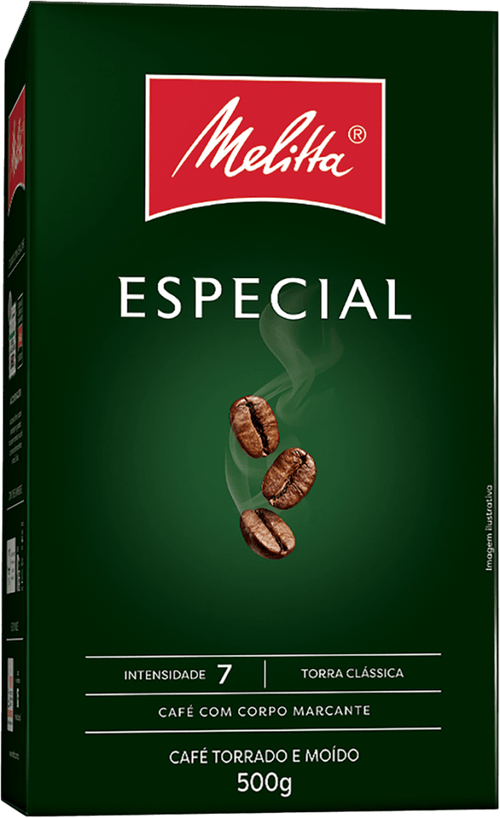 Café Torrado e Moído Especial Melitta Caixa 500g