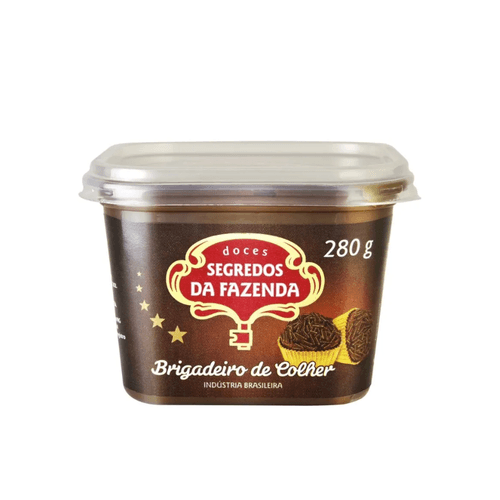 Brigadeiro De Colher Segredos Da Fazenda Pote 280g