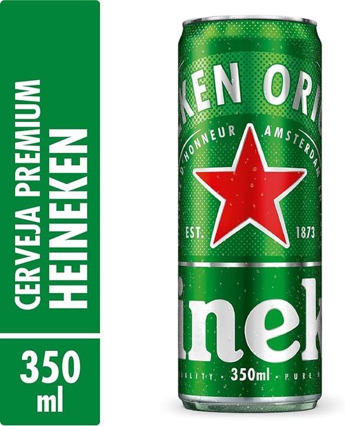 Cerveja Lager Heineken Lata 350ml