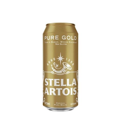 Cerveja stella artois Pure Gold 473ml