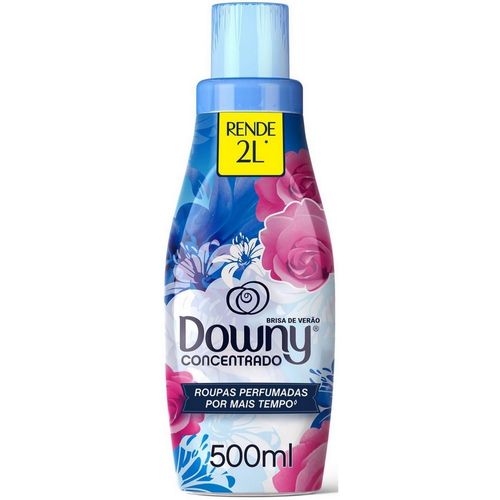 Amaciante de Roupa Concentrado Brisa de Verão Downy Frasco 500ml