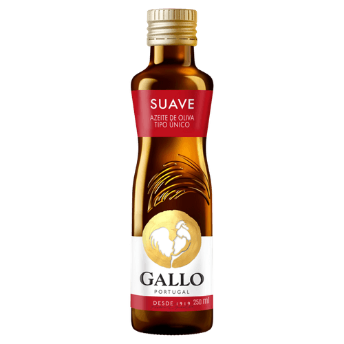 Azeite de Oliva Tipo Único Suave Português Gallo Vidro 250ml