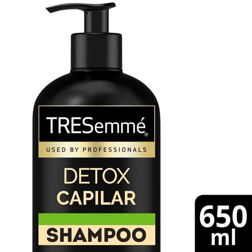 Shampoo Matcha e Extrato de Gengibre Tresemmé Detox Capilar Frasco 650ml