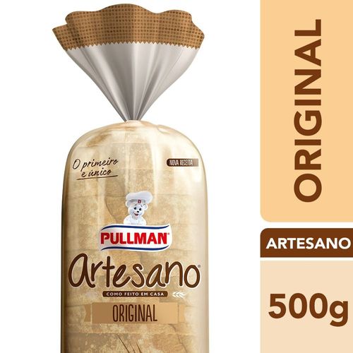 Pão de Forma Artesano Pullman 500g