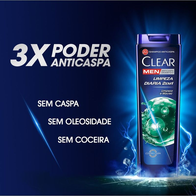 Shampoo-Anticaspa-Clear-Men-Limpeza-Diaria-2-em-1-400-ml