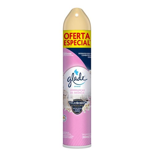 Desodorizador Glade Aerossol Lembranças de Infância 360ml Oferta Especial