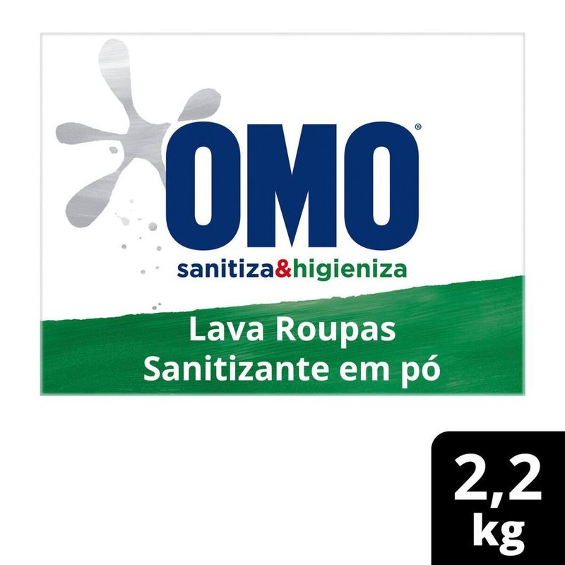 Lava-Roupas-em-Po-com-Ativo-Concentrado-Omo-Lavagem-Perfeita-Sanitiza---Higieniza-Caixa-22kg-Tamanho-Familia