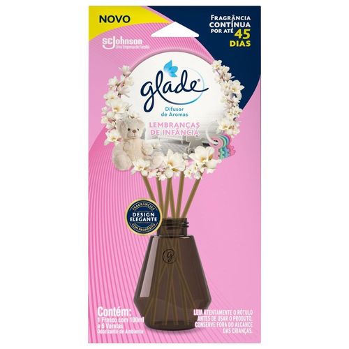 Desodorizador Glade Difusor Lembranças de Infância 100ml