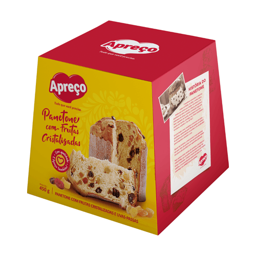 IND PANETONE CLASSICO AP 450G. CX