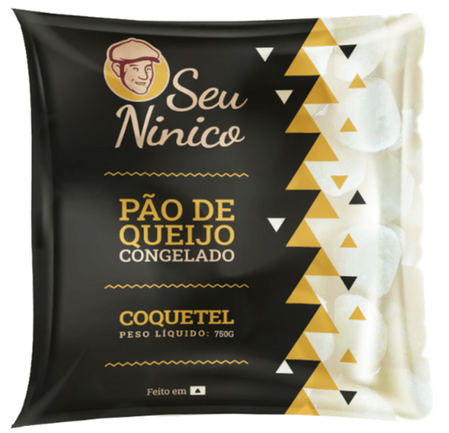 PAO QUEIJO SEU NINICO 750G COQUETEL