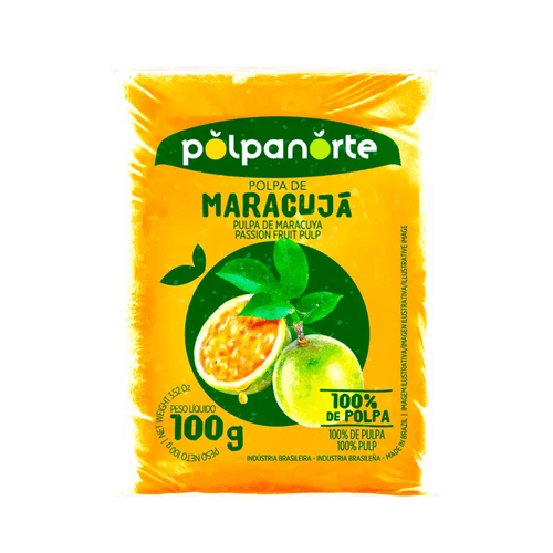 Polpa de Fruta Maracujá Polpanorte 100g