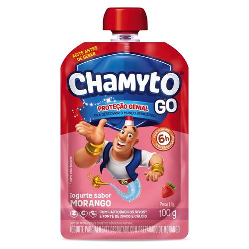 Iogurte Nestlé Chamyto® Go Morango 100G