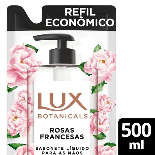 Sabonete Líquido Refil Lux Botanicals Rosas Francesas 500 ml