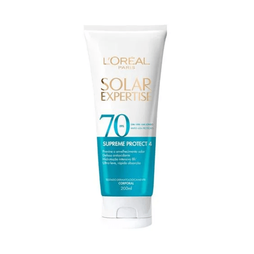 Protetor Solar Corporal Loreal Paris Solar Fps 70, 200G
