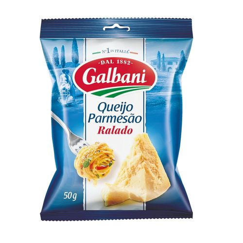 QUEIJO PARMESÃO RALADO GALBANI 50G