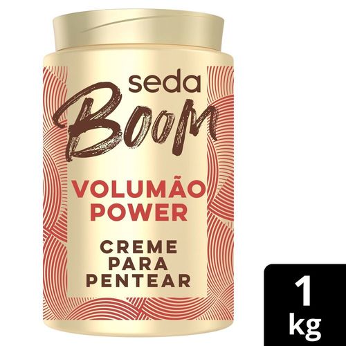 Creme para Pentear Seda Boom Volumão Power 1 kg