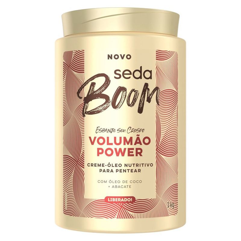Creme-para-Pentear-Seda-Boom-Volumao-Power-1-kg