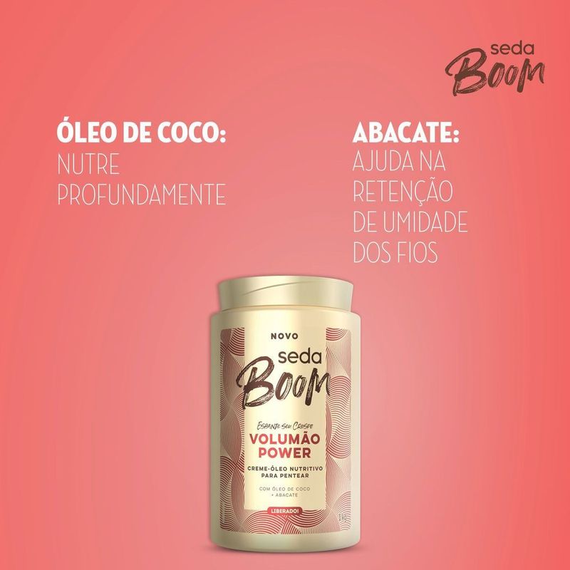 Creme-para-Pentear-Seda-Boom-Volumao-Power-1-kg