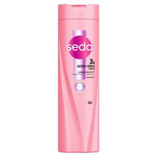 Shampoo Seda Luminous Uv Gycolic+Vit C 300ml