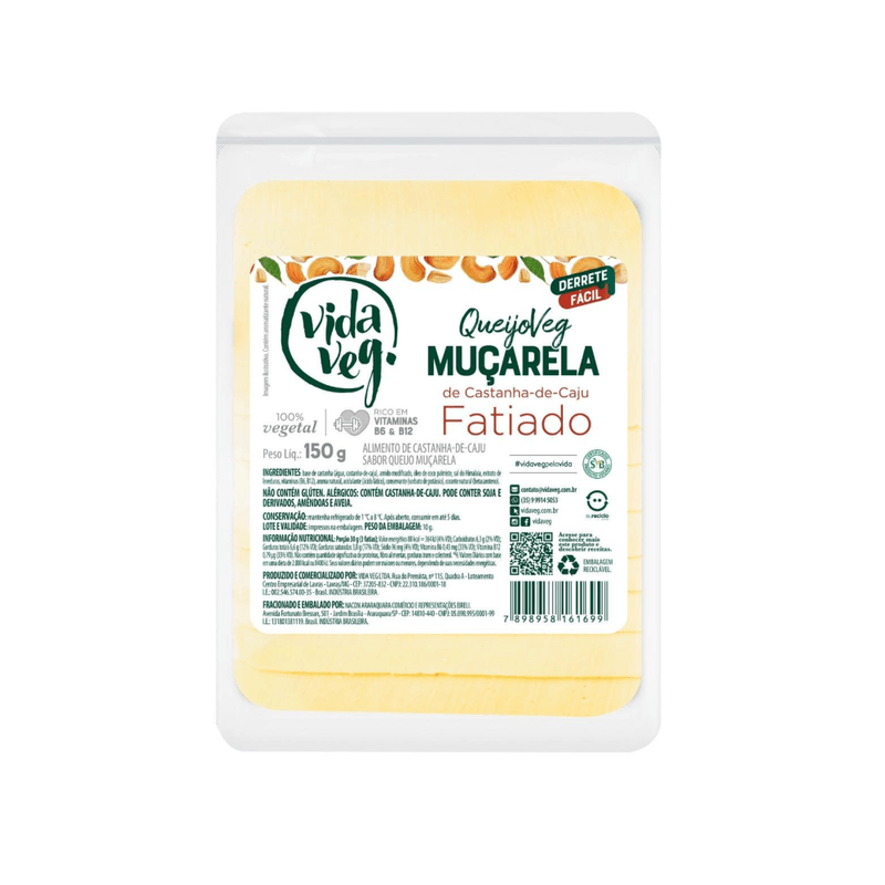 Queijo-Mucarela-Vegano-de-Castanha-de-Caju-Fatiado-Vida-Veg-150g