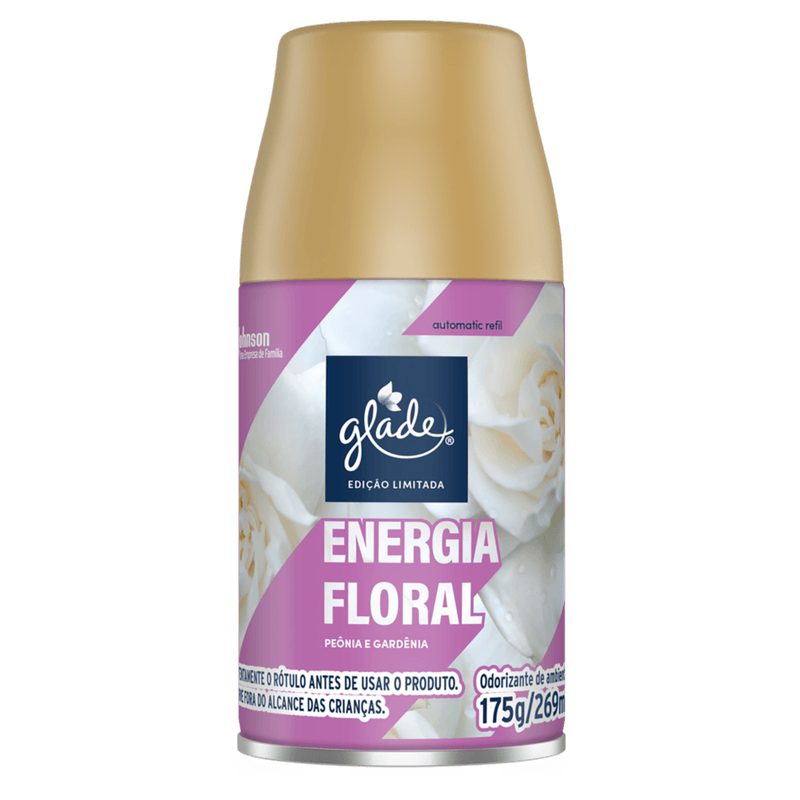 ODORIZADOR-DE-AMBIENTE-ENERGIA-FLORAL-GLADE-AUTOMATIC-FRASCO-269ML-SPRAY-REFIL-EDICAO-LIMITADA