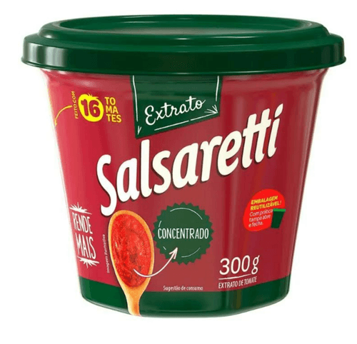 EXTRATO TOMATE SALSARETTI 300G - PT