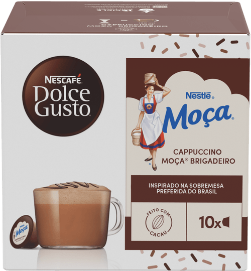 CAPSULA DOLCE GUSTO 170G-CX MOCA BRIGGADEIRO