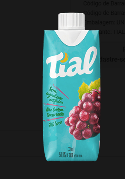 NECTAR MISTO TIAL 330ML UVA/PERA