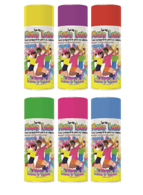 SPRAY MAKE LOKO LATA 120ML SORT UN