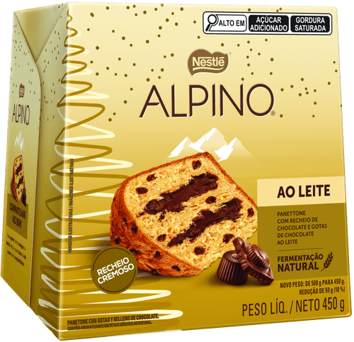 PANETTONE NESTLE 450G  CX ALPINO