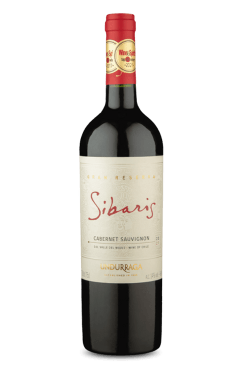 VINHO CHILENO TINTO SECO GRAN RESERVA SIBARIS CABERNET SAUVIGONON GARRAFA 750ML