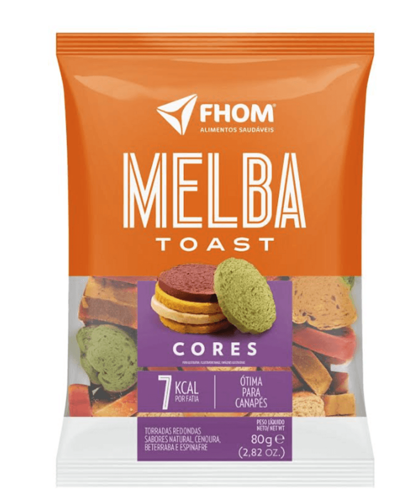 TORRADA FHOM MELBA TOAST 80G-PC CORES