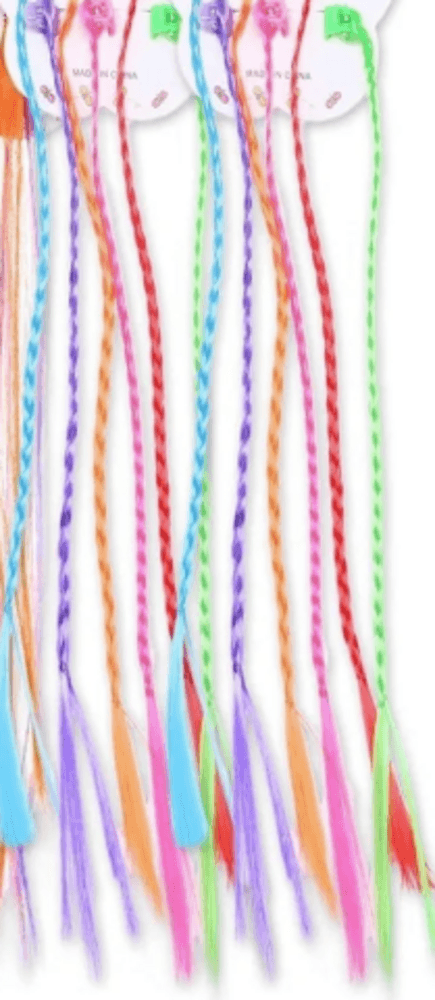 APLIQUE DE CABELO TRANÇA SORTIDO
