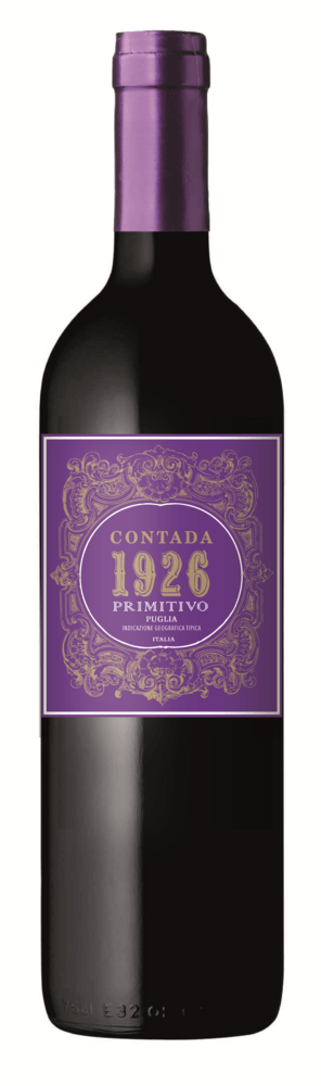 VINHO-TINTO-SECO-ITALIANO-CONTADA-1926-PRIMITIVO-SAFRA-2021-GARRAFA-750ML