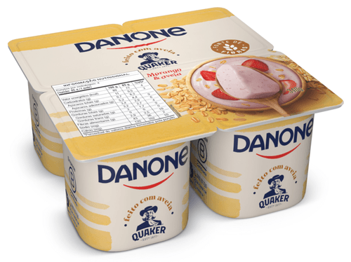 IOG POLPA DANONE C/ AVEIA MORANGO  BJ- 340G