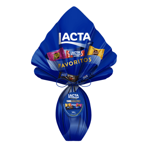 OVO PASCOA LACTA N22 FAVORITOS 540G