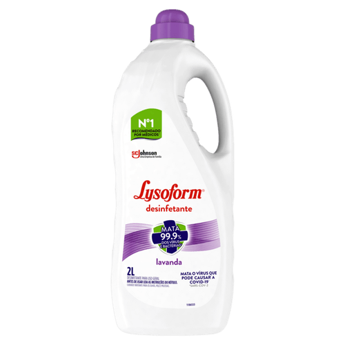 Desinfetante Lysoform Lavanda 2 Litros