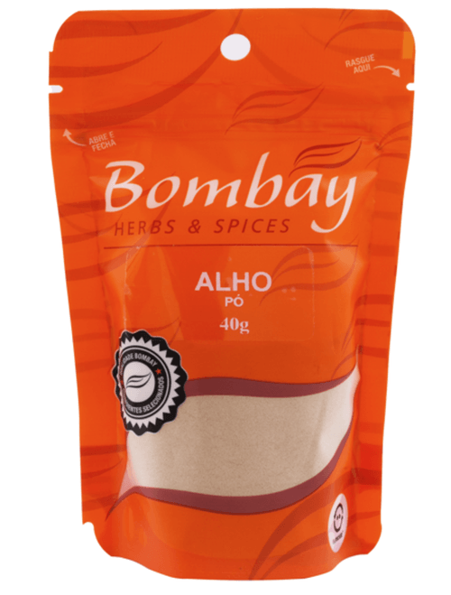 CONDIMENTO BOMBAY ALHO EM PO 40G- POUCH