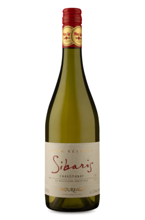 VINHO CHILENO BRANCO SECO GRAN RESERVA SIBARIS CHARDONNAY GARRAFA 750ML