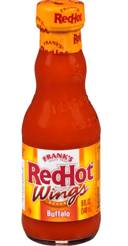 Molho Pimenta Franks 148g-Vd Wings Bufalo