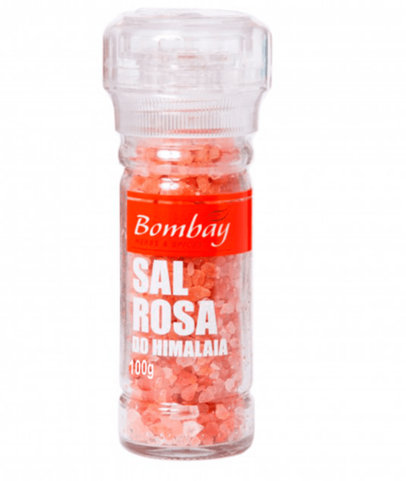 Sal-Rosa-do-Himalaia-com-Moedor-Bombay-Herbs---Spices-Vidro-100g